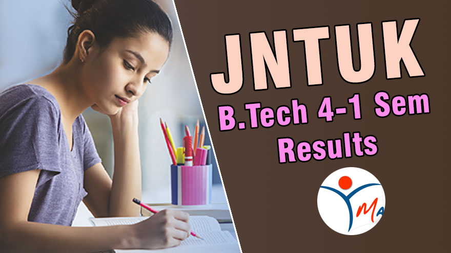 JNTUK B.Tech 4-1 Sem (R20,R19,R16) Regular/Supply Results