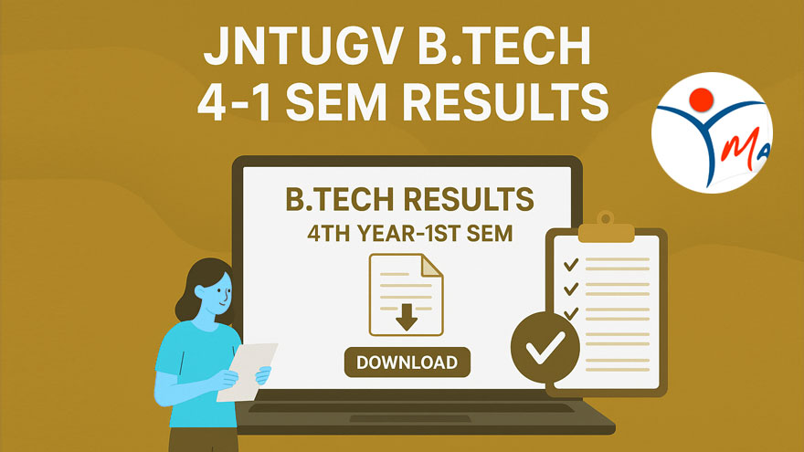 JNTUGV B.Tech 4-1 Sem Results
