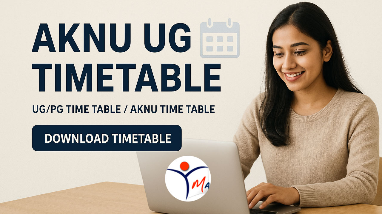 Adikavi Nannaya University Time Table 2025: UG & PG Exam Timetable Download