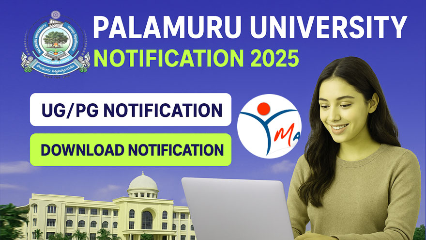 pu-n Palamuru University UG/PG Notification 2025