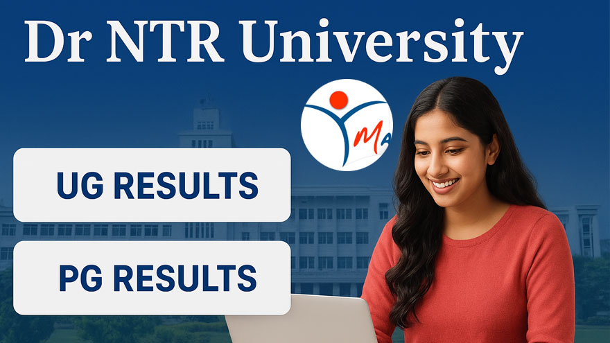 Dr NTR University UG, PG results